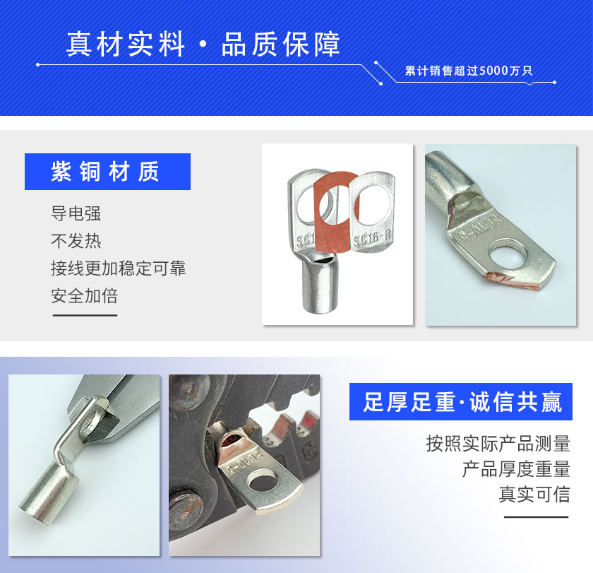 SC窺口銅接線端子